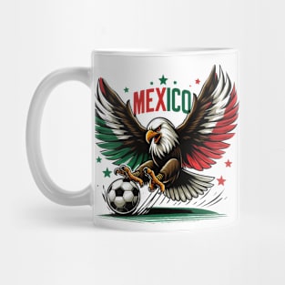 Mexico Futbol Soccer Bald Eagle #1 Mug